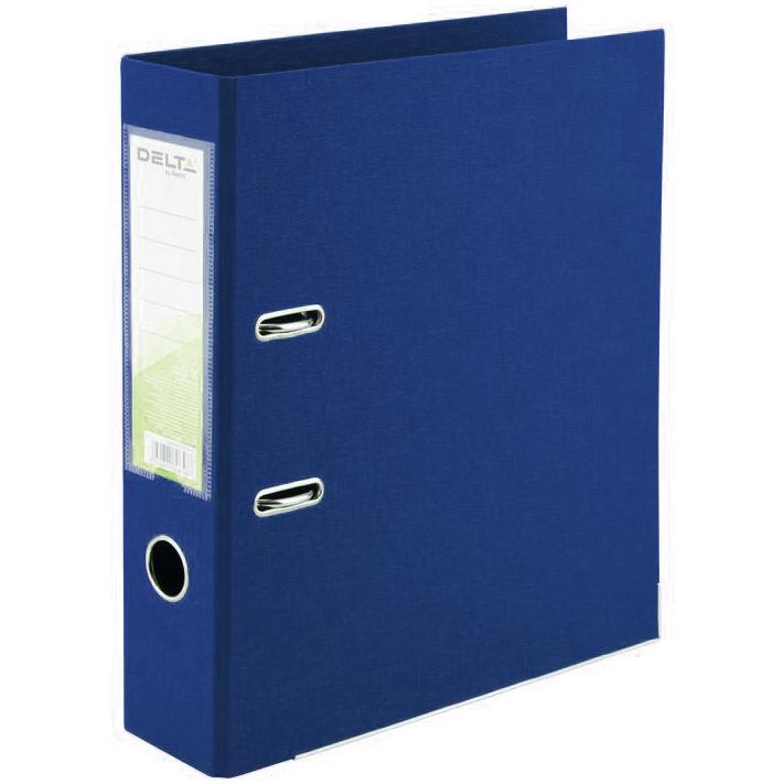 Папка-регистратор Axent Delta двусторонняя А4 полипропилен 75 мм собрана Синий (D1712-02C)