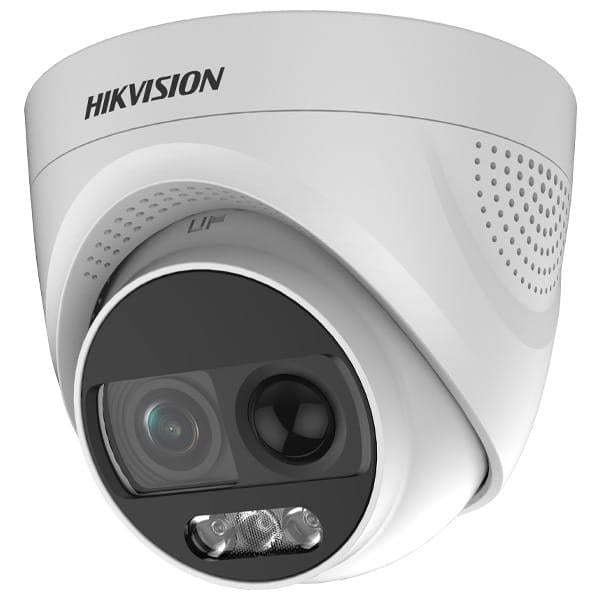 Видеокамера Hikvision DS-2CE72DFT-PIRXOF 2.8 мм 2 Мп ColorVu Turbo HD с PIR датчиком и сиреной