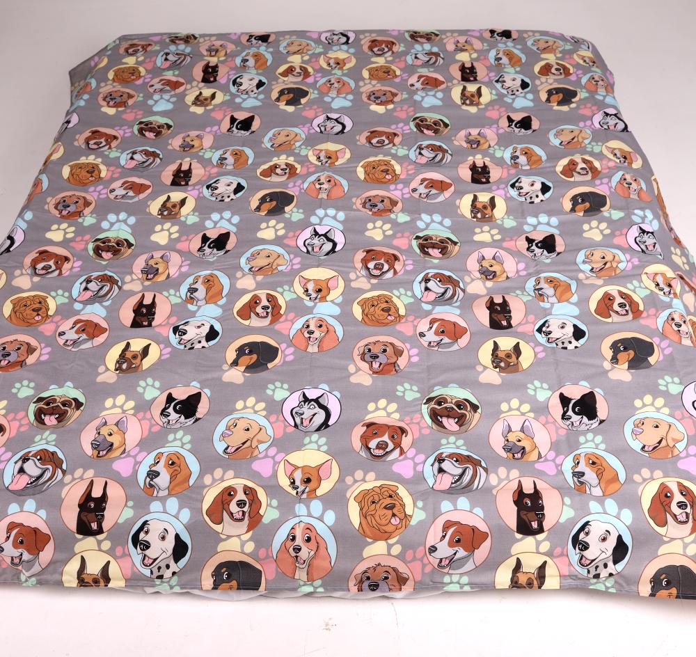 Простынь PaniPava Happy Dogs бязь 150х220 см (44443403)