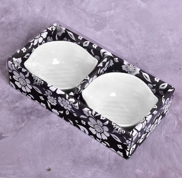 Соусники фарфоровые 21x10,5x5,5 см 2 шт. (AN012968)