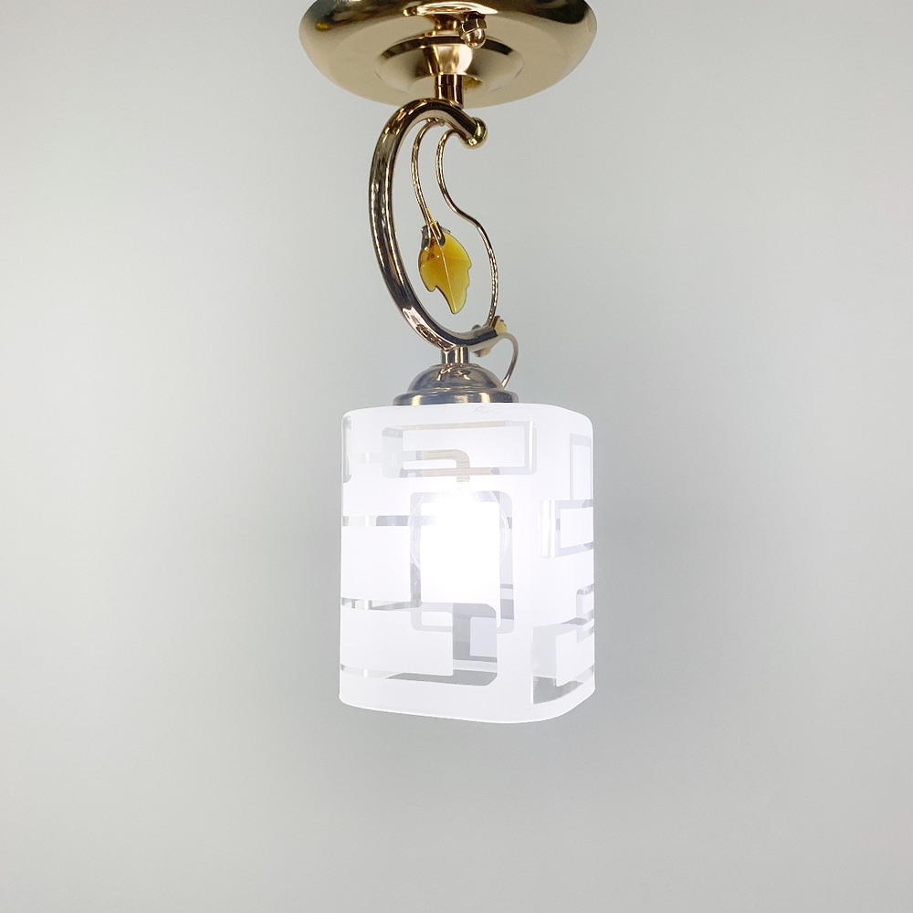 Светильник потолочный Золотой (5300/1 GD)