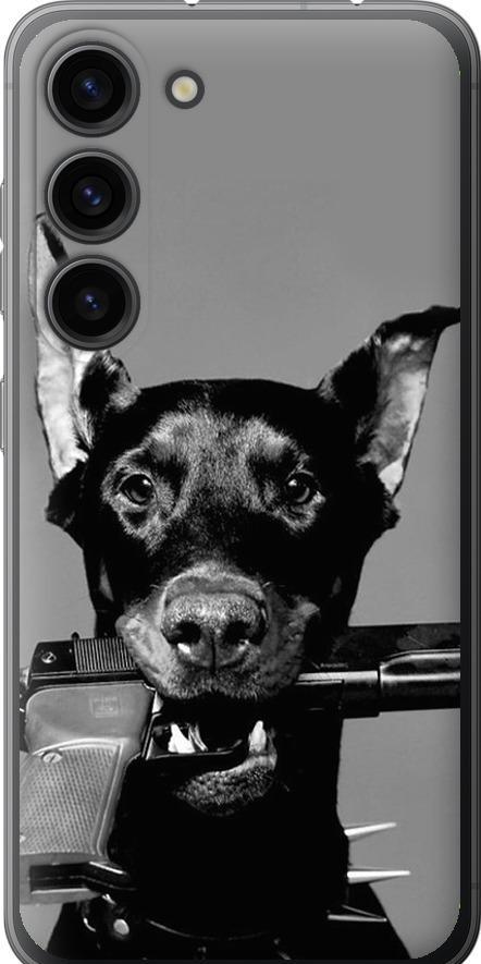 Чехол на Samsung Galaxy S23 Доберман (2745u-2907-42517)