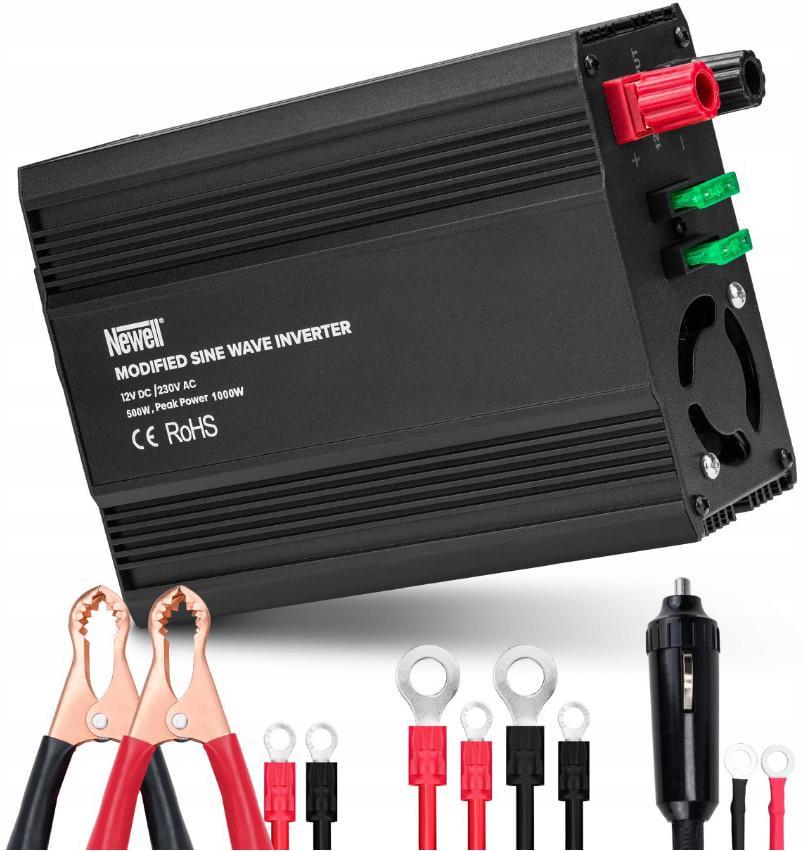 Автобобильный инвертор Newell 12 В/230 В 500 Вт Автобобильный инвертор Newell 12 В/230 В 500 Вт