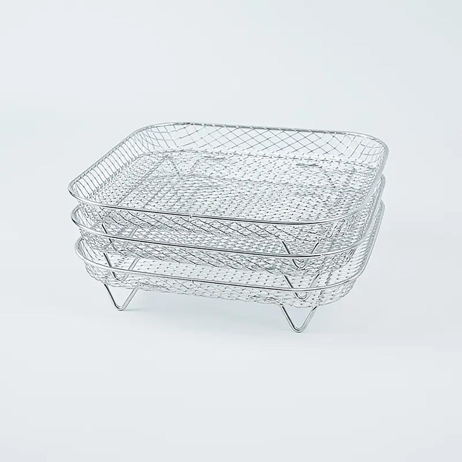 Решетки из нержавеющей стали для фритюрниц/аэрогрилей и духовых шкафов 3 шт. (28849863) - фото 3 Решетки из нержавеющей стали для фритюрниц/аэрогрилей и духовых шкафов 3 шт. (28849863) - фото 3