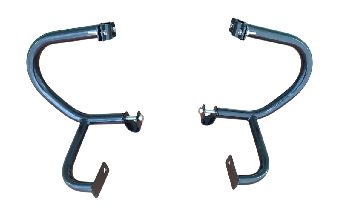 Дуги безопасности Днепр МТ порошковая покраска Черный (2074)