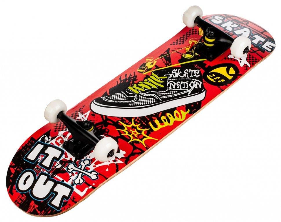 Скейтборд El Primo натуральное дерево Canada трюковой для подростка Pinesky для трюков с росписью Конверсы - фото 2 Скейтборд El Primo натуральное дерево Canada трюковой для подростка Pinesky для трюков с росписью Конверсы - фото 2