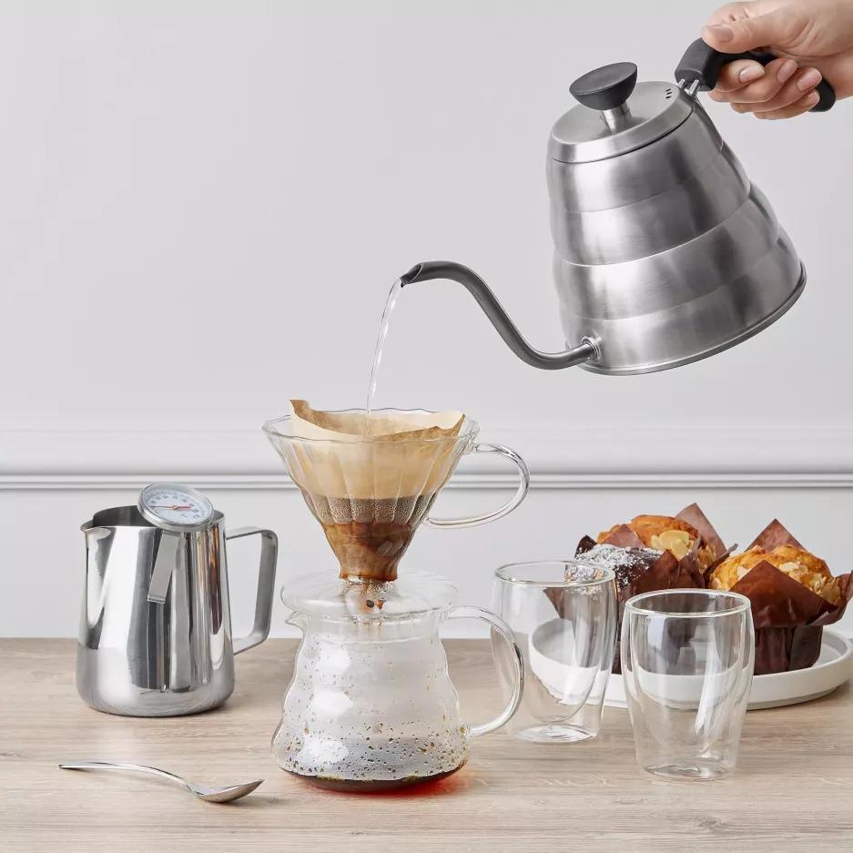 Молочник с термометром DUKA BARISTA 500 мл Серебристый (1217339) - фото 2