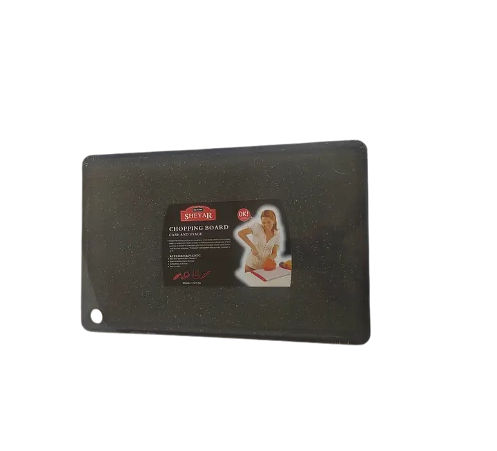 Доска для нарезки Dynasty пластиковая 38х25х0,8 см Темно-серый