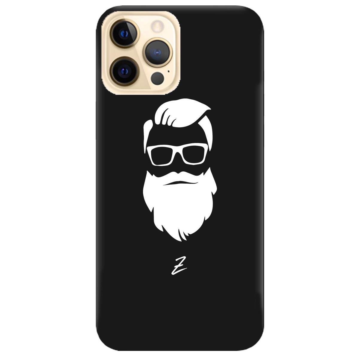 Силиконовый чехол Zorrov для Apple iPhone 12 Pro - Beard (14080050192087304)