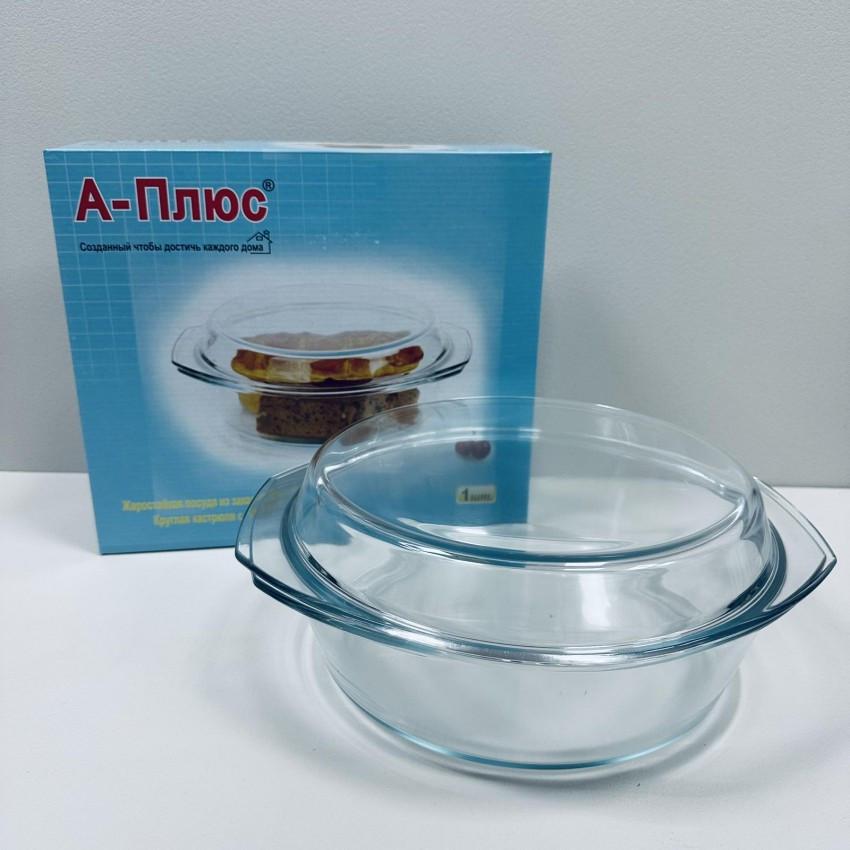 Каструля скляна A-Plus 1080 зі скляною кришкою 3 л (2505491609) - фото 4