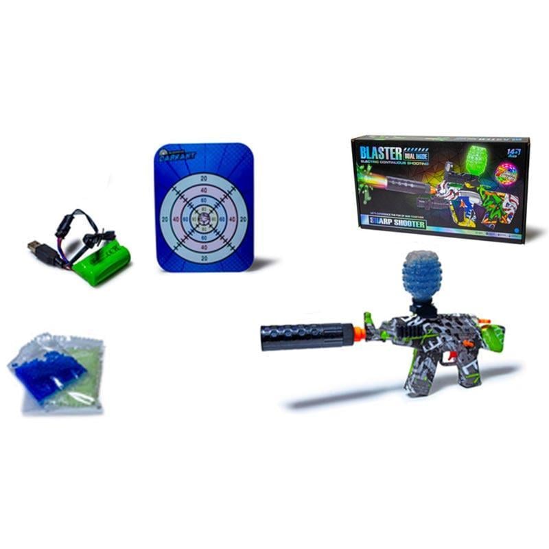 Игрушечный автомат 777/20Y на орбизах 40 см Green/Grey (31808848) Игрушечный автомат 777/20Y на орбизах 40 см Green/Grey (31808848)