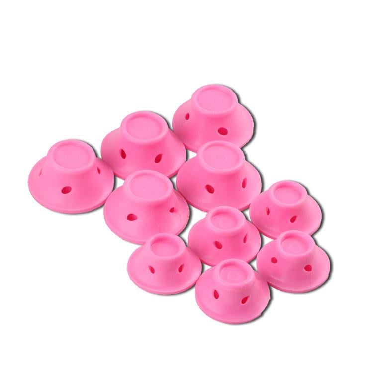 Бигуди для завивки волос силиконовые мягкие для объема и локонов 10 шт. (U9470)