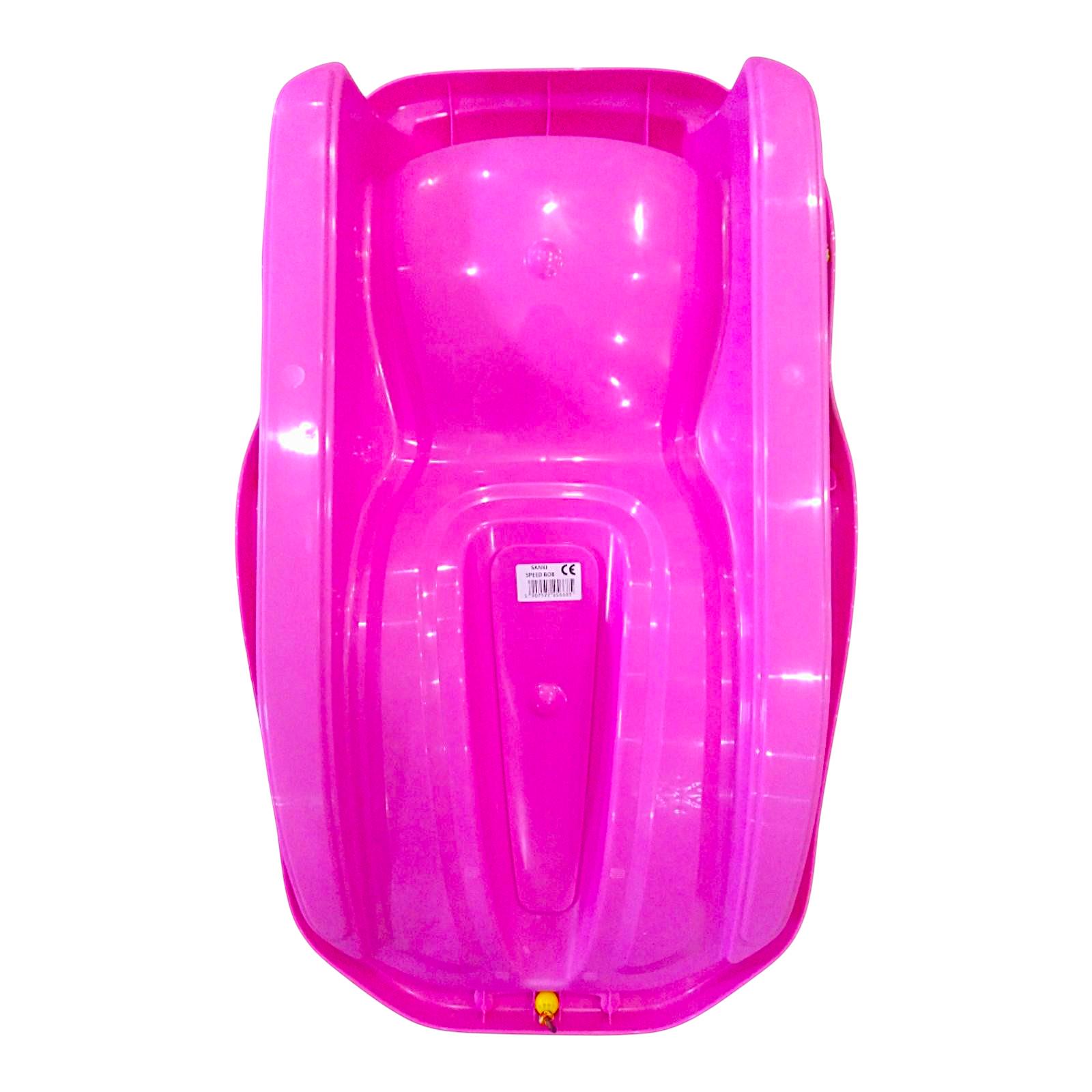 Санки дитячі з гальмами Marmat Speed Bob Рожевий (11138) - фото 7 Санки дитячі з гальмами Marmat Speed Bob Рожевий (11138) - фото 7