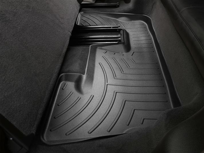 Килим автомобільний задній лайнер WeatherTech 441513 Audi Q7 2007-2015 Чорний (1185134223)