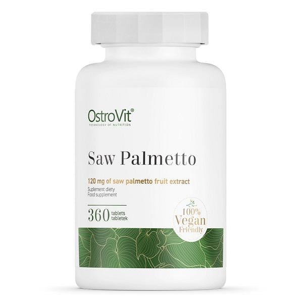 Натуральна добавка для спорту Ostrovit Saw Palmetto Vege 360 таблеток (000021046)