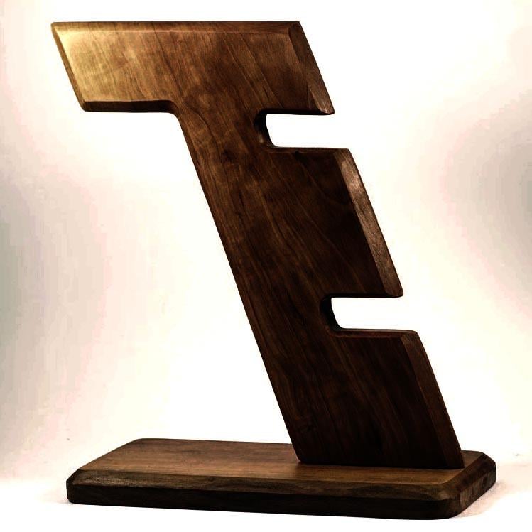 Стойка для наушников из дерева Брекер капучино (НУП-003809)