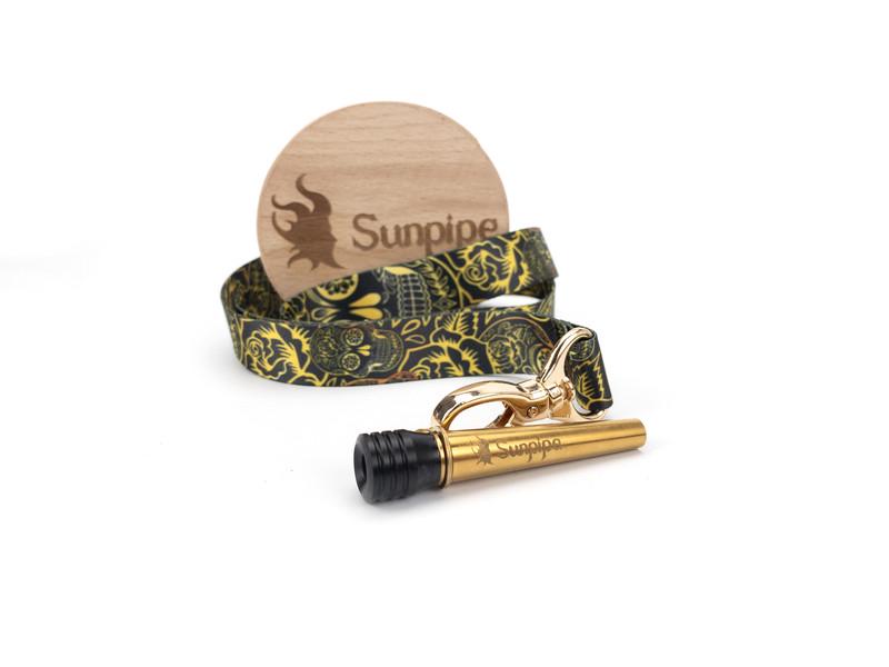 Мундштук для кальяна Sunpipe Classic персональный Gold (1372016523)