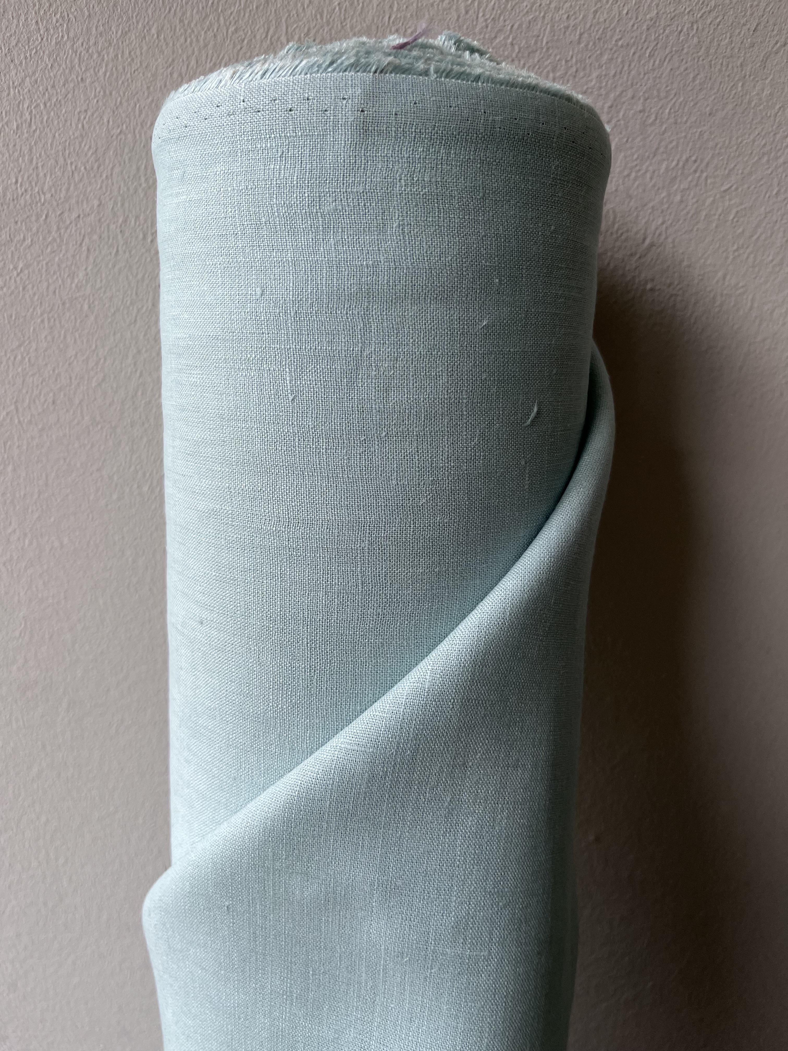 Ткань Linen Plus 100% лен 143 см 1525 Мятный - фото 4 Ткань Linen Plus 100% лен 143 см 1525 Мятный - фото 4