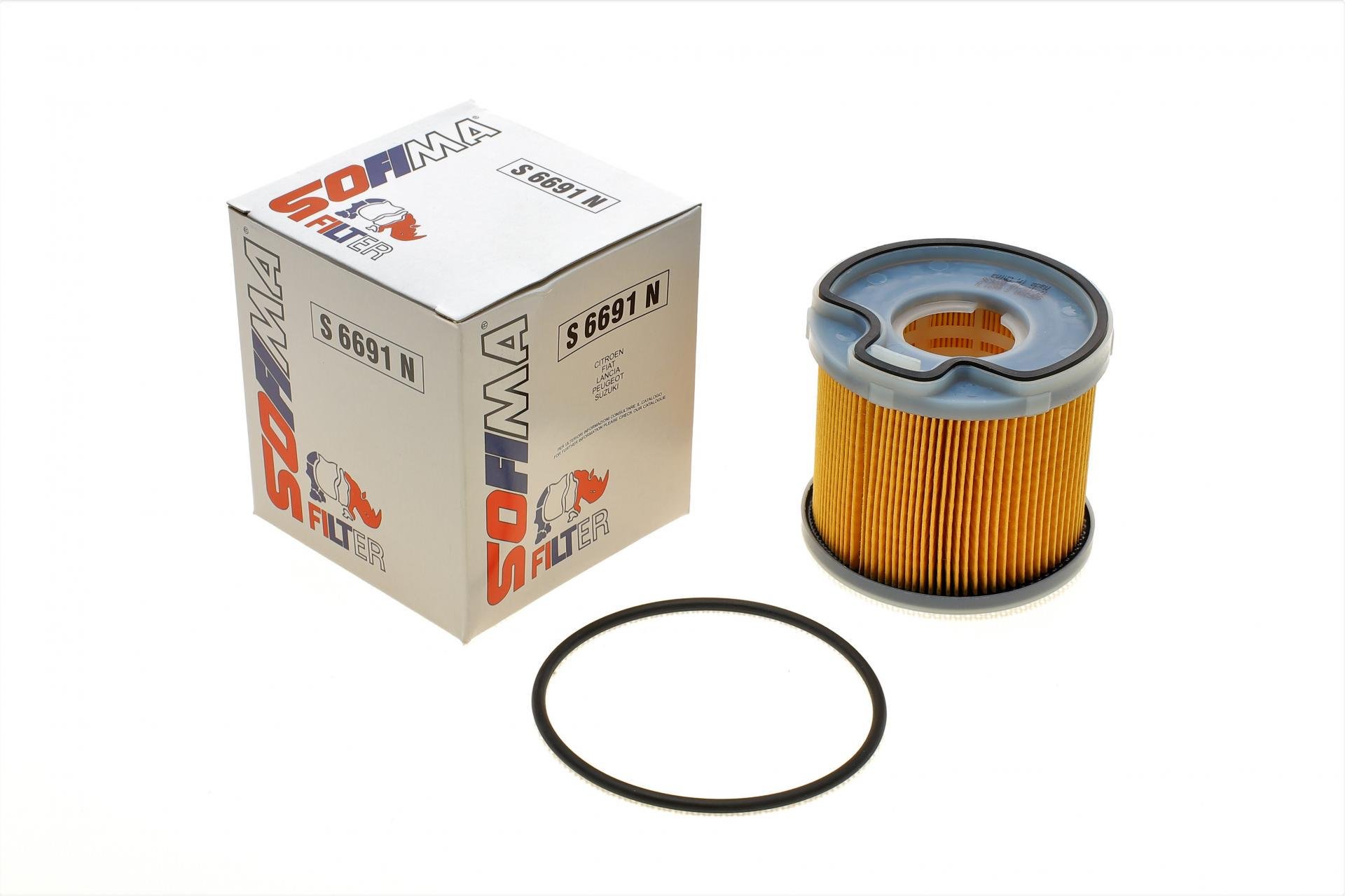 Фільтр паливний SOFIMA для Citroen Berlingo/Jumpy/Fiat Scudo/Peugeot Partner 2,0HDi 99- (S 6691 N)