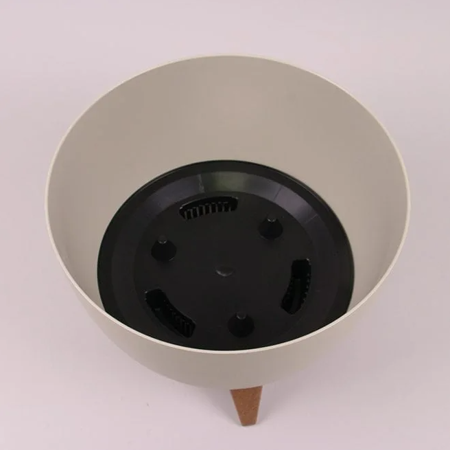 Горщик пластмасовий Flora Миска Roma ECO 47 см Бавовна (81247) - фото 2 Горщик пластмасовий Flora Миска Roma ECO 47 см Бавовна (81247) - фото 2