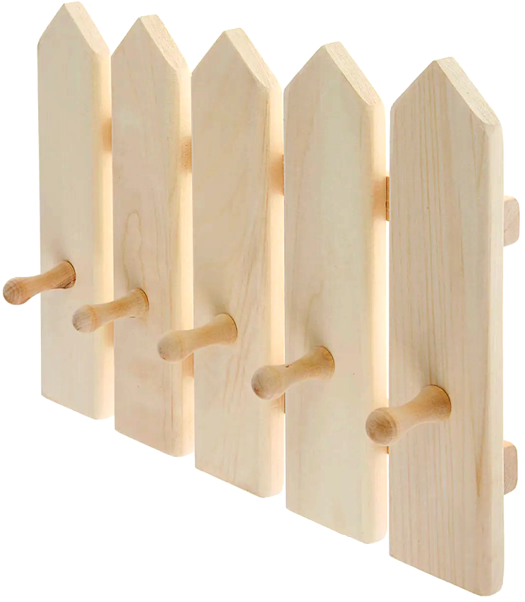 Вішалка банна з дерева Чорниця Бланже (ВБА-001401)