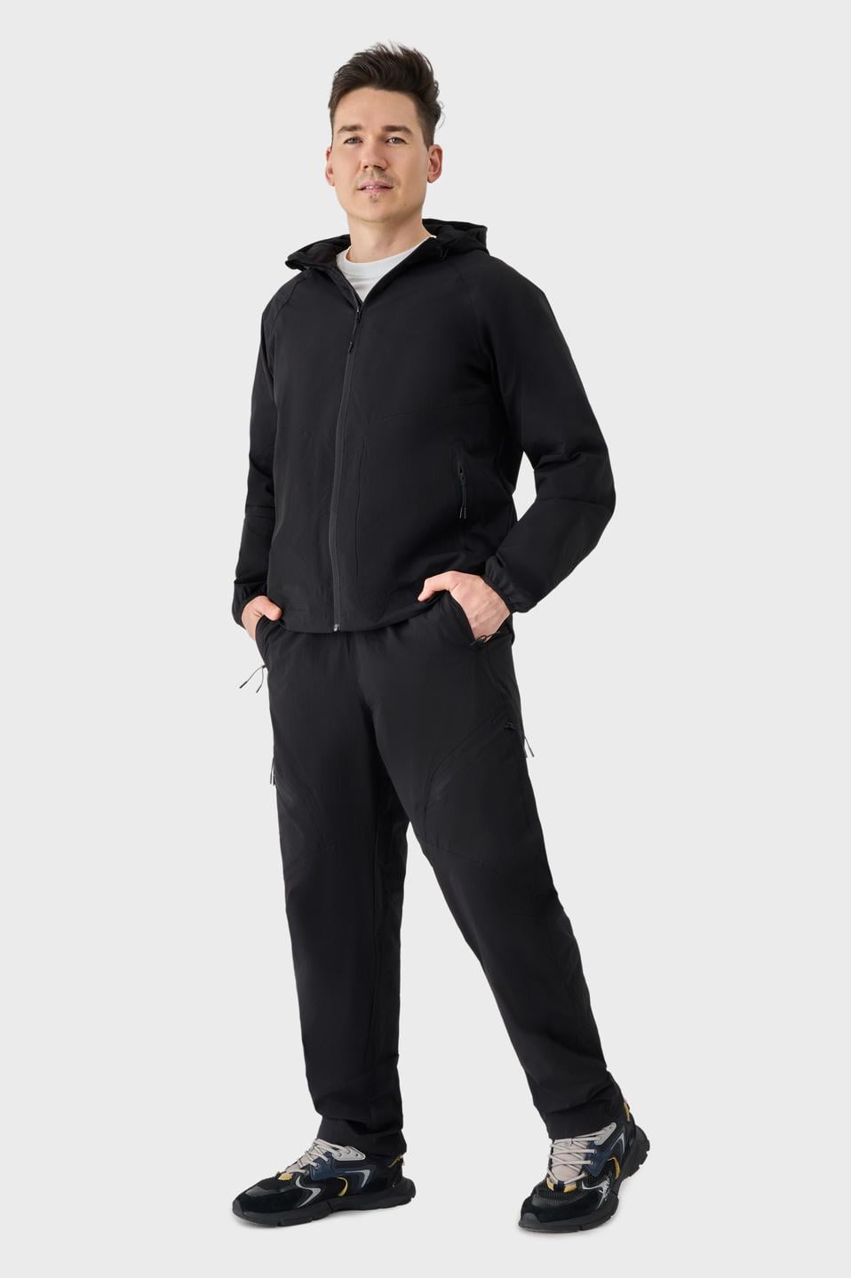 Спортивный костюм Avecs на сетке 2XL Черный (50598/1-2XL) Спортивный костюм Avecs на сетке 2XL Черный (50598/1-2XL)
