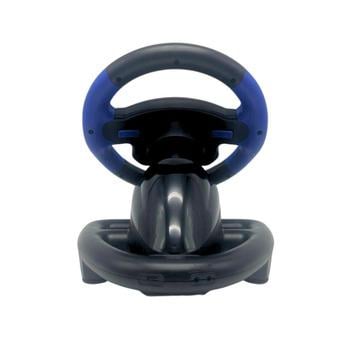 Руль игровой 4в1 с коробкой передач педалями тормоза и газа для PS3/PS4/ПК (16262) - фото 3