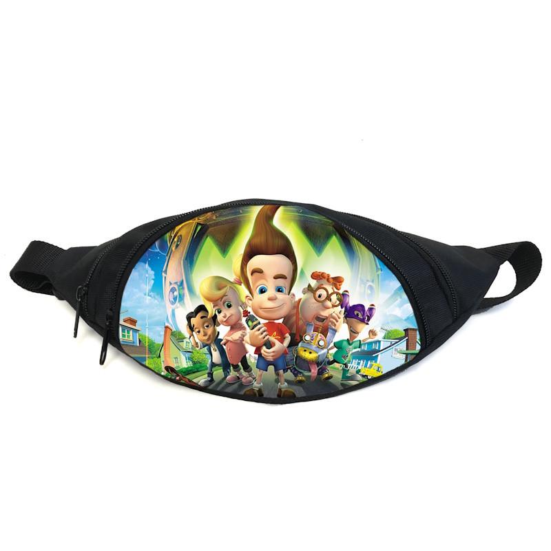 Поясная сумка-бананка Cappuccino Toys GB-The Adventures of Jimmy Neutron 03 Черный (2350793718)