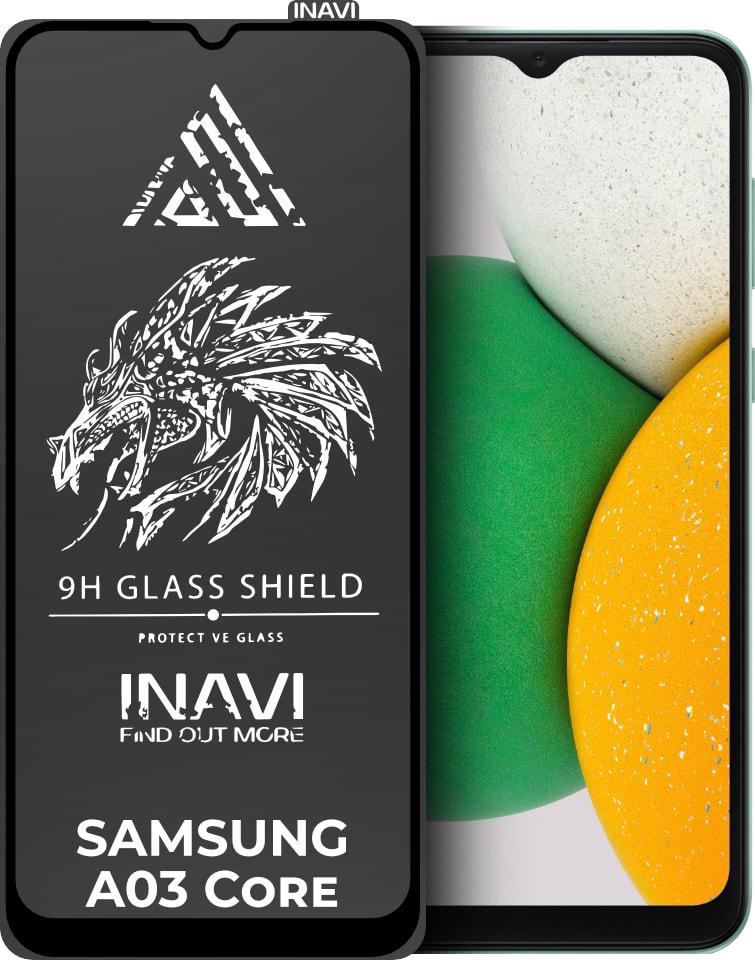 Защитное стекло INAVI Samsung Galaxy A03 Core A032 (Full Glue)