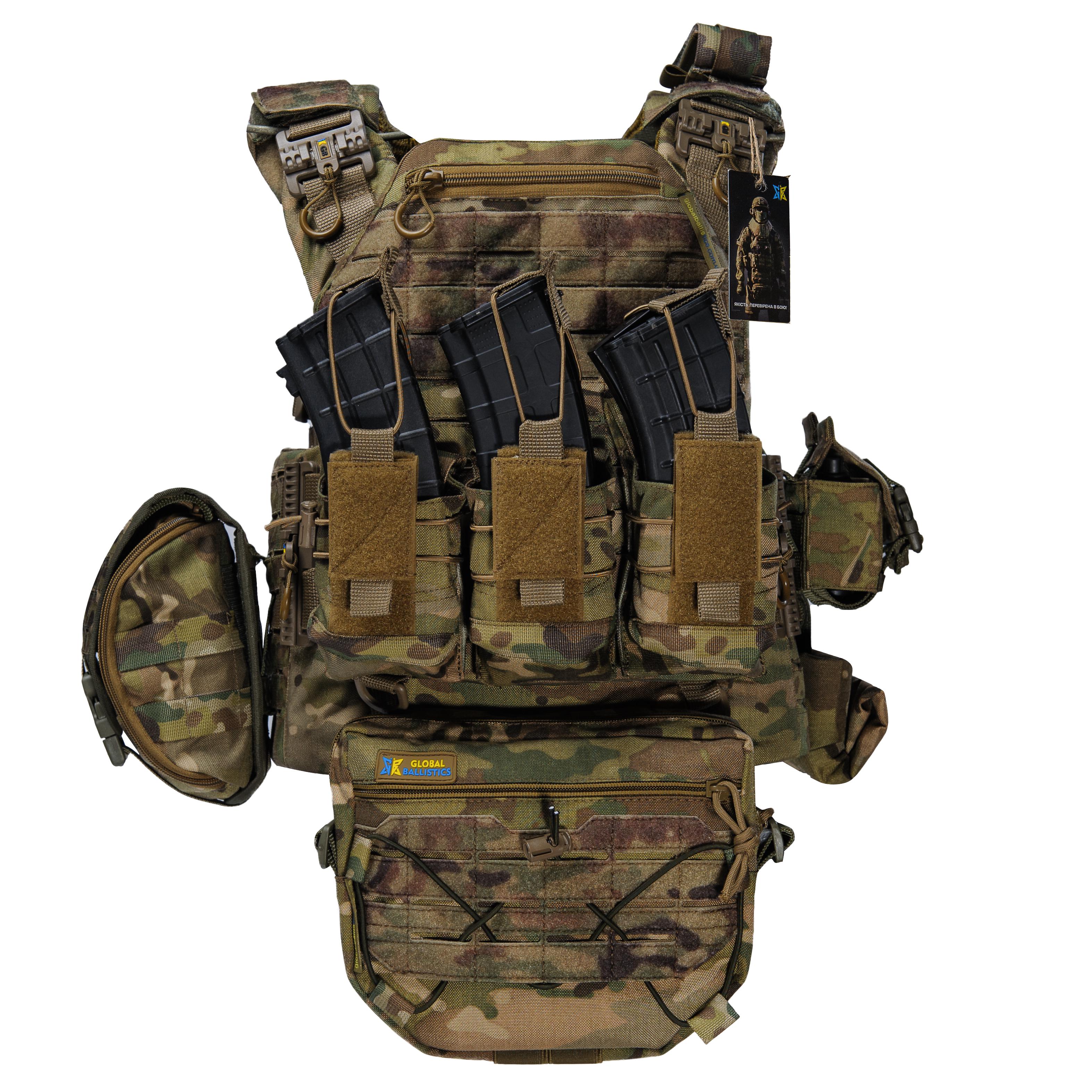 Плитоноска BOGUNKA MAX з системою швидкого скидання Мутьтикам - фото 3