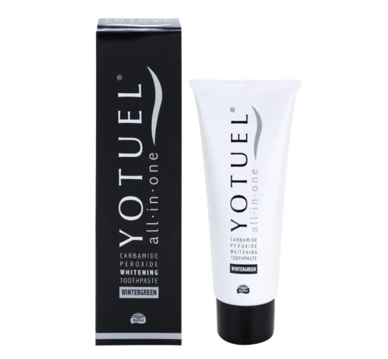 Зубная отбеливающая паста YOTUEL All In One Wintergreen Whitening 75 мл (480091)