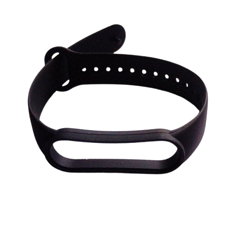 Ремінець для Xiaomi Mi Band 5/6 Design Чорний (895) - фото 1