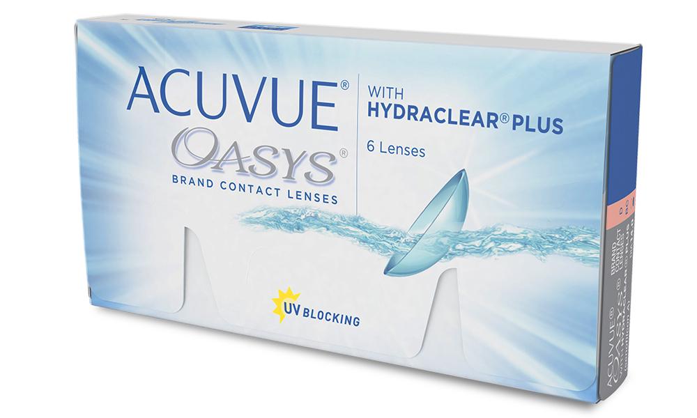 Контактні лінзи ACUVUE OASYS With HYDRACLEAR Plus 2 тижні 6 шт. (264-26) - фото 3