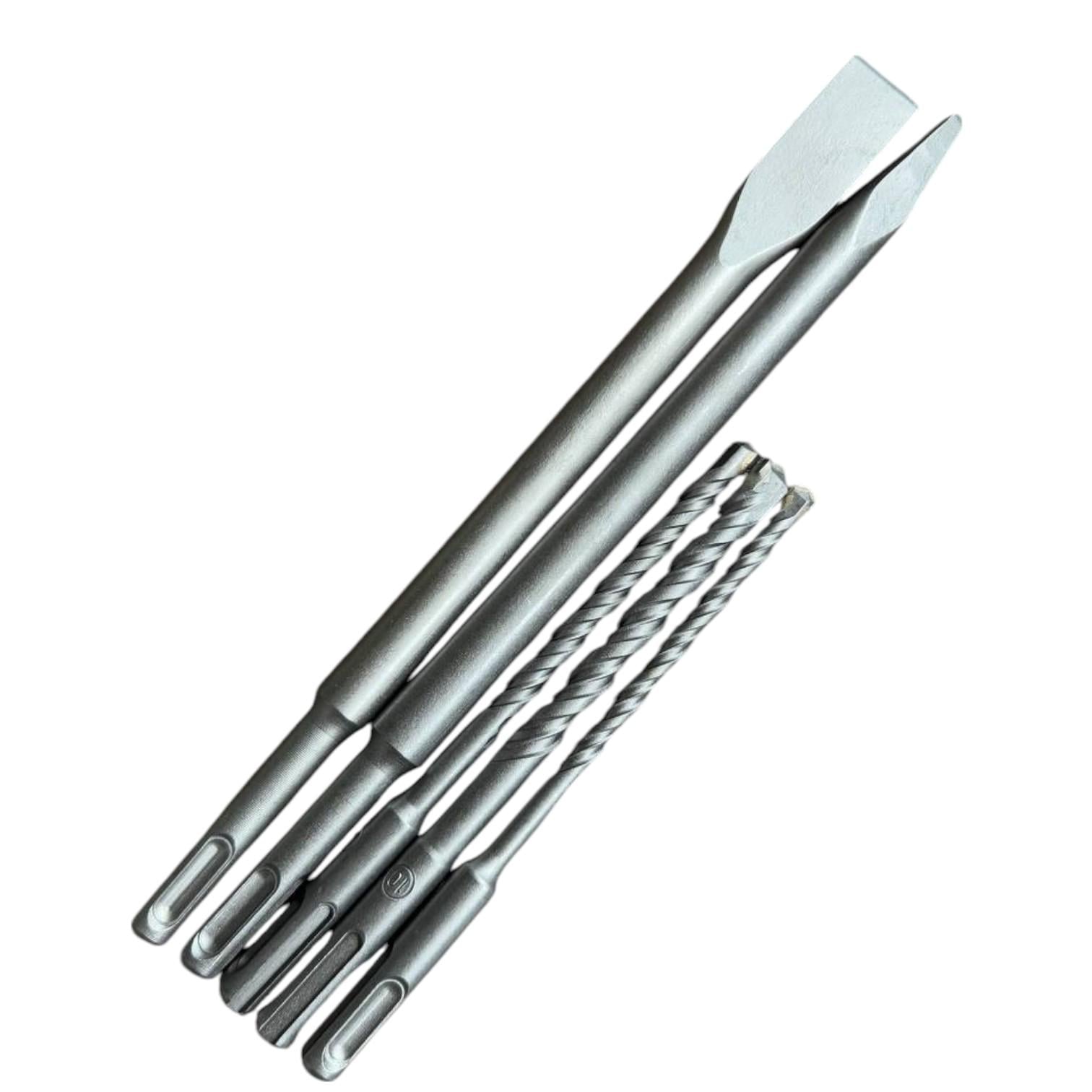 Набір зубил/бурів для перфоратора 5 шт. (id_4478)