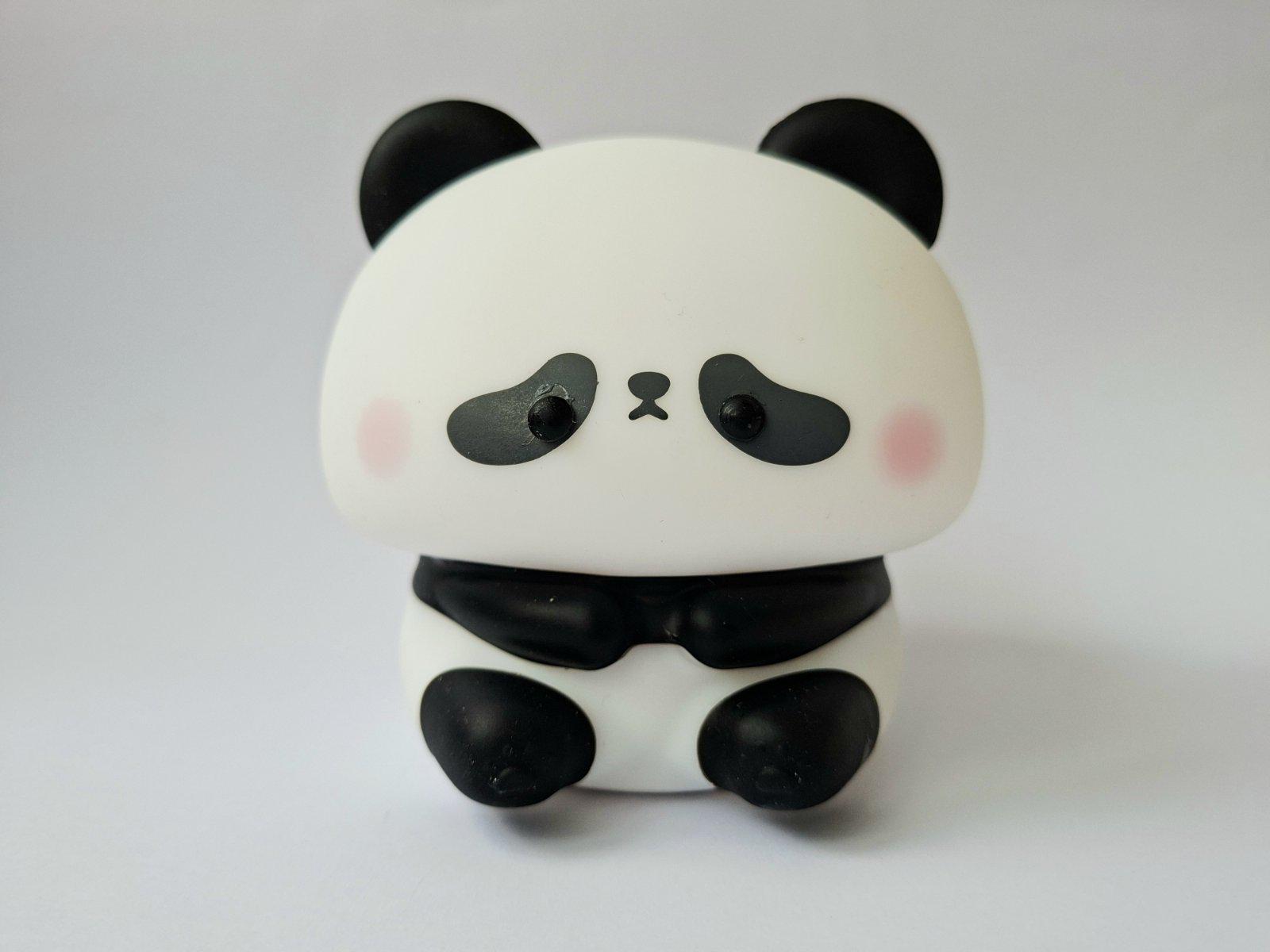 Світильник силіконовий дитячий Панда USB зарядка з таймером 30 хв (K-1879)