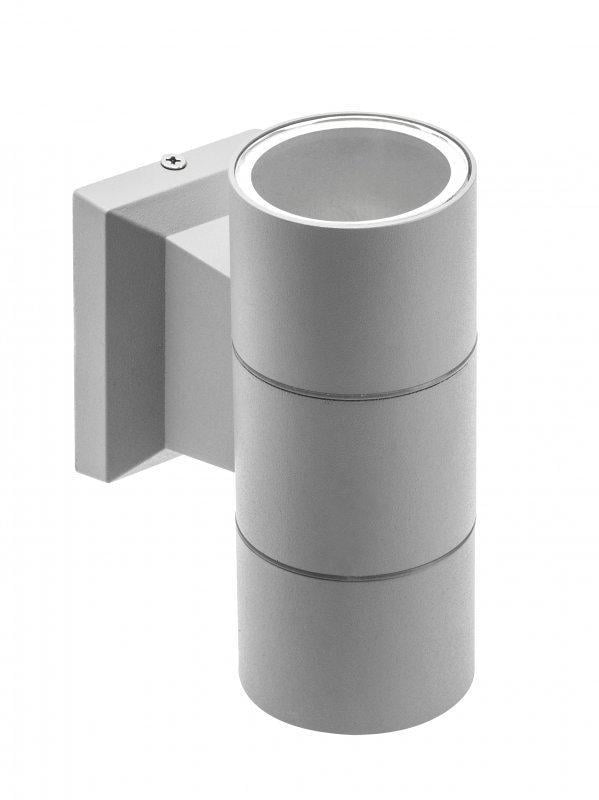 Светильник уличный настенный GTV BALEO mini LD-BA2GU10-0M GU10 IP54 двунаправленный Серый