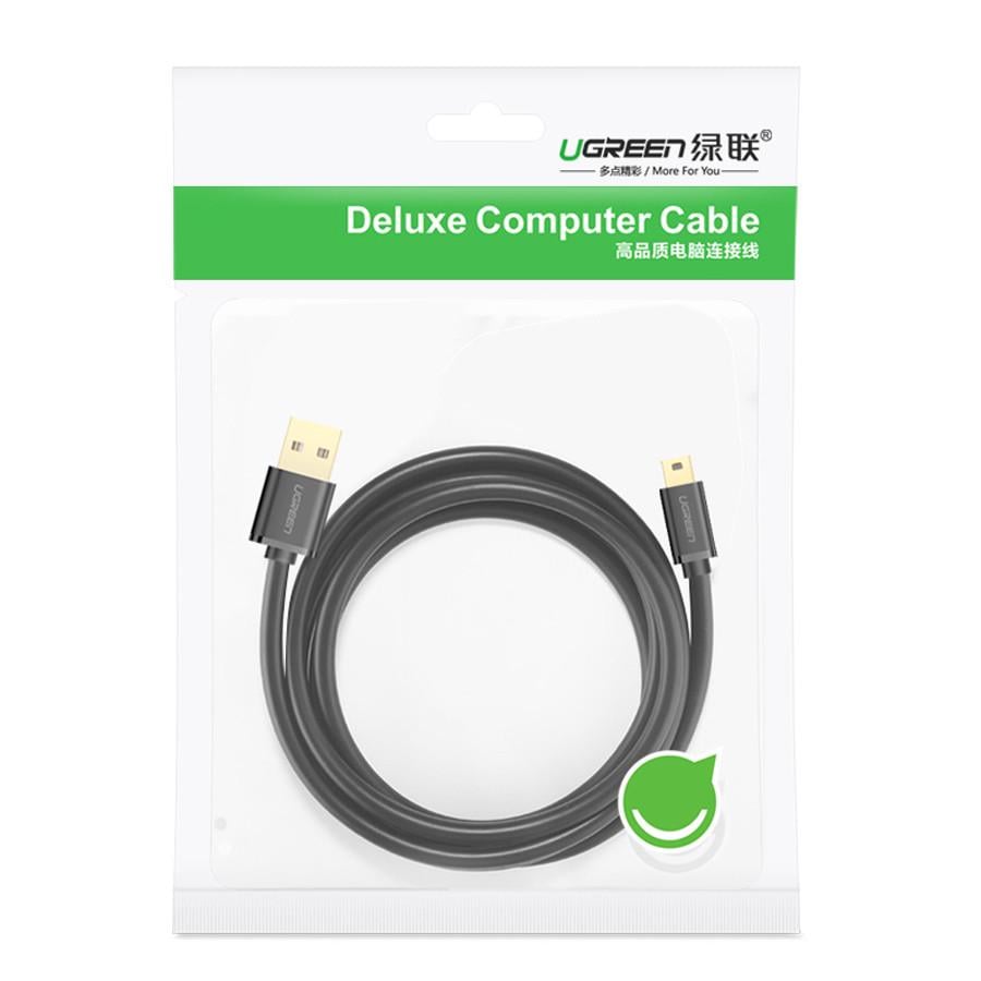 Кабель Mini USB Ugreen US132 для зарядки 3 м Черный - фото 9 Кабель Mini USB Ugreen US132 для зарядки 3 м Черный - фото 9