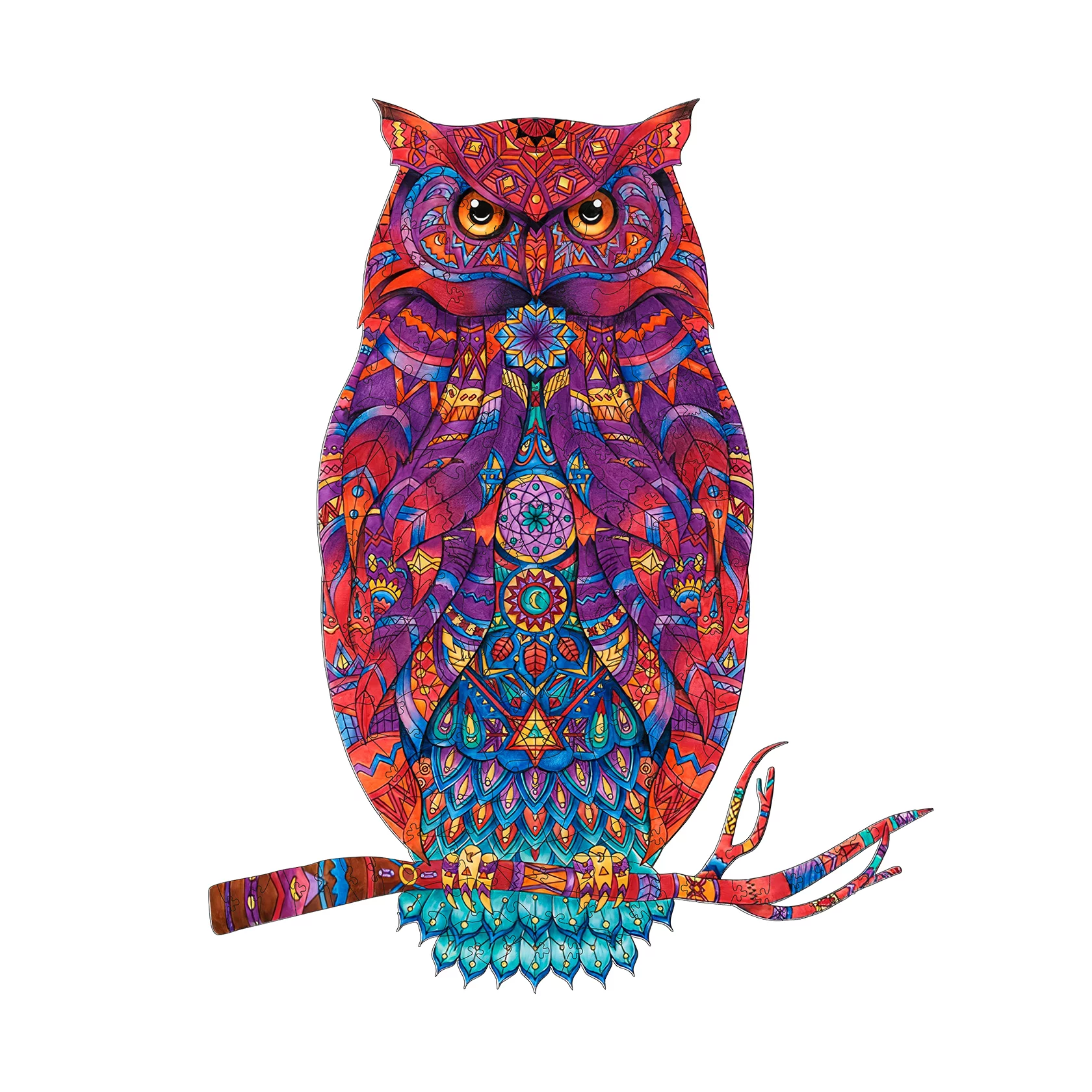 Пазл дерев'яний Сова Талісман А3 (1168-8)