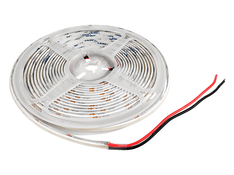 Світлодіодна стрічка AVT COB 256 LED 12 В 10 Вт IP20 2700-3500K 1 м (AVT-PROF-256WWСОВ-12)