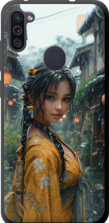 Чехол на Samsung Galaxy M11 M115F Anime-girl (6133b-1905-42517)