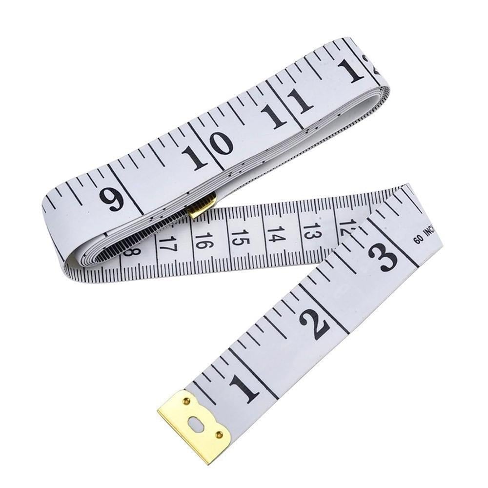 Сантиметр-стрічка двосторонній 150 см/60" Білий з чорним (3000003735)