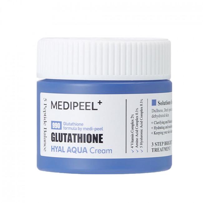 Крем Medi Peel Glutathione Hyal Aqua гиалуроновый с глутатионом 50 мл