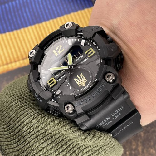 Наручний годинник Patriot 003BKUAGD Тризуб Чорний/Золотий (2101028602) - фото 3 Наручний годинник Patriot 003BKUAGD Тризуб Чорний/Золотий (2101028602) - фото 3