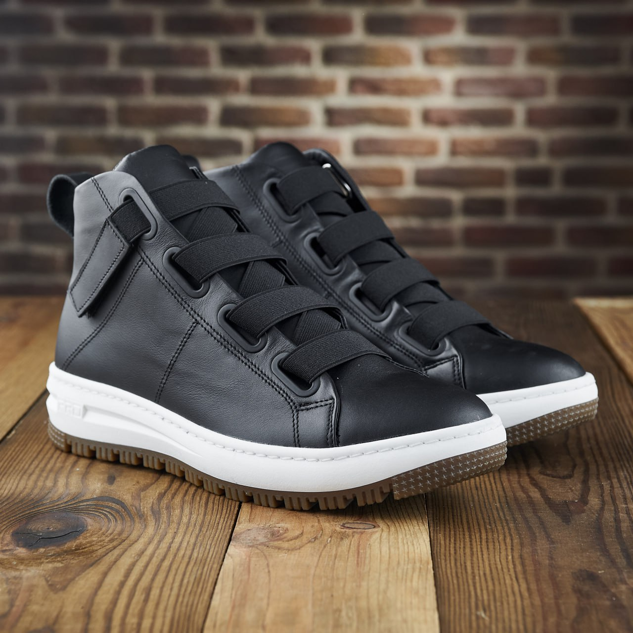 Ботинки мужские зимние кожаные Gross р. 44 29 см Черный (30158874)