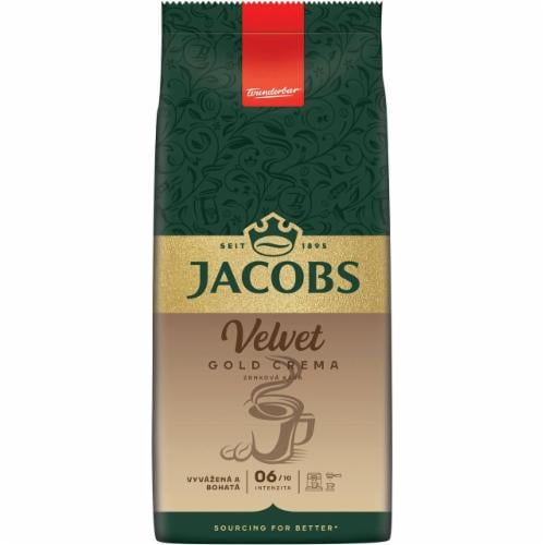 Кава в зернах Jacobs Velvet Gold Crema 1 кг (35583555)