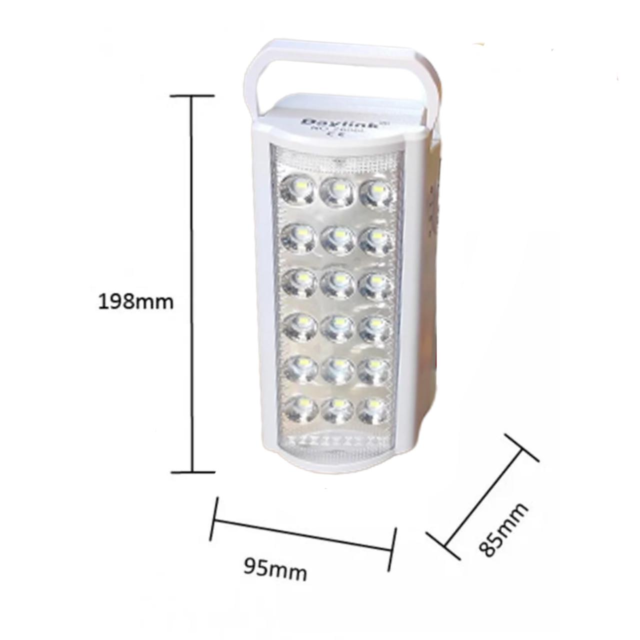 Фонарь переносной Daylink 2606L Power bank 18 LED White (200145) - фото 4