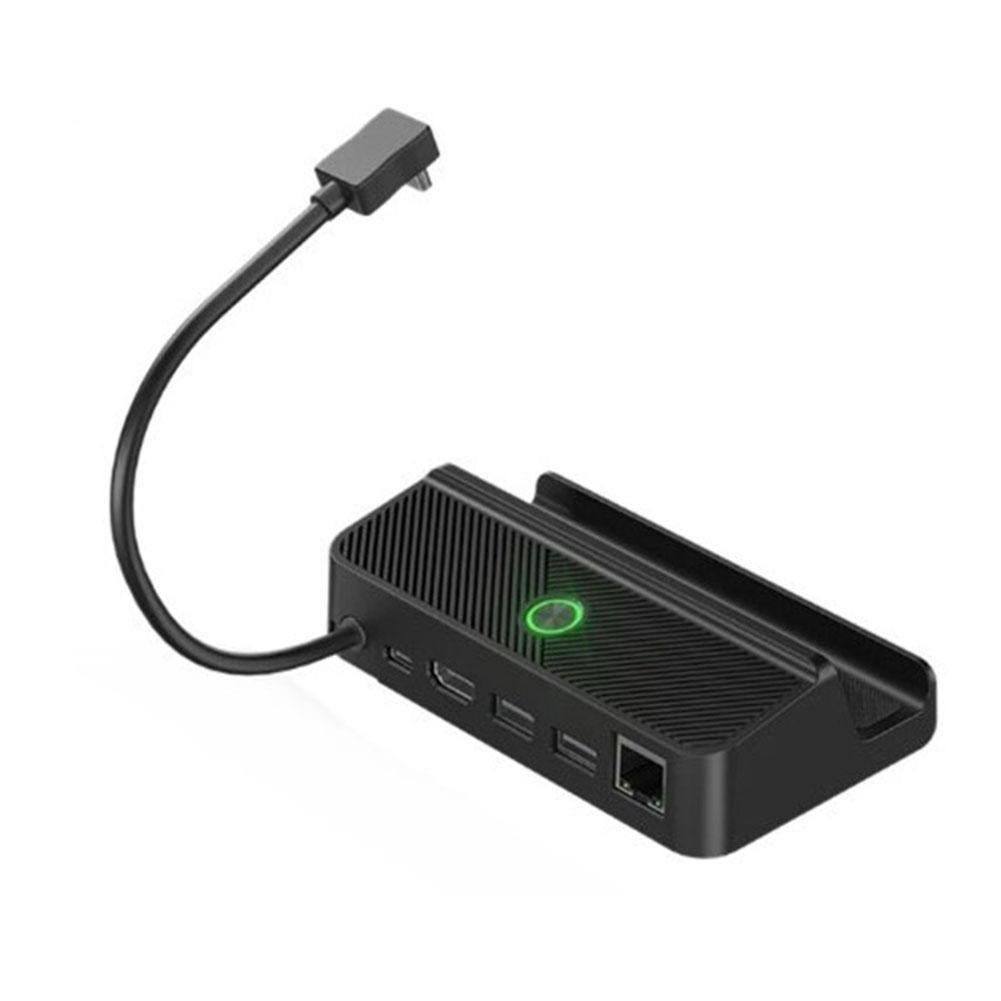 Док-станция с подсветкой AOLION 5в1 для Steam Deck LAN 60 Hz HDMI 4K USB-C TV
