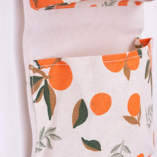 Органайзер панно підвісний на 3 секції з бамбуковою ручкою 20х58 см - фото 5