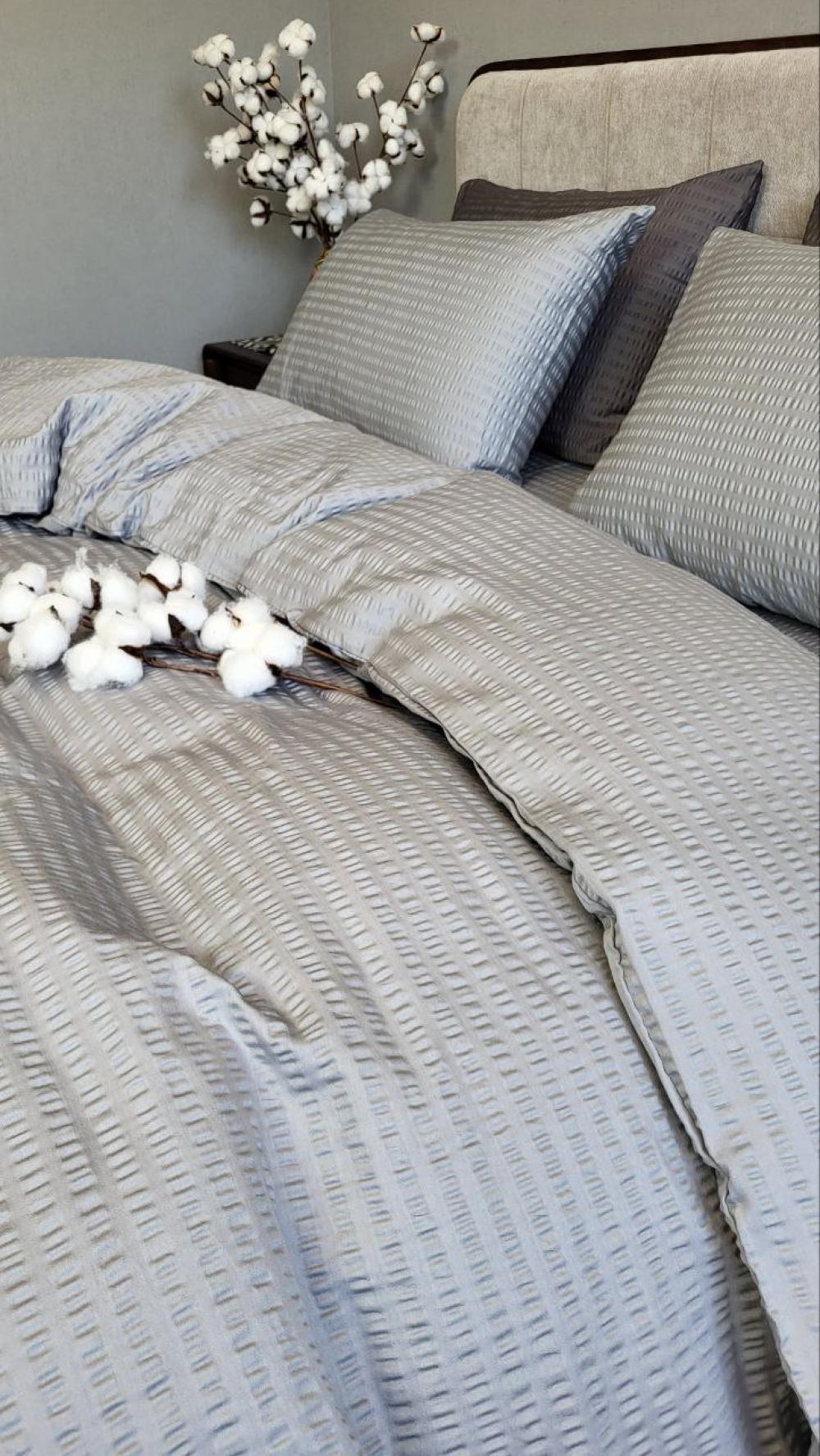 Комплект постельного белья Кис S2020 сатин Premium Gofre полуторный/наволочки 50х70/70х70 см (6472) - фото 7 Комплект постельного белья Кис S2020 сатин Premium Gofre полуторный/наволочки 50х70/70х70 см (6472) - фото 7