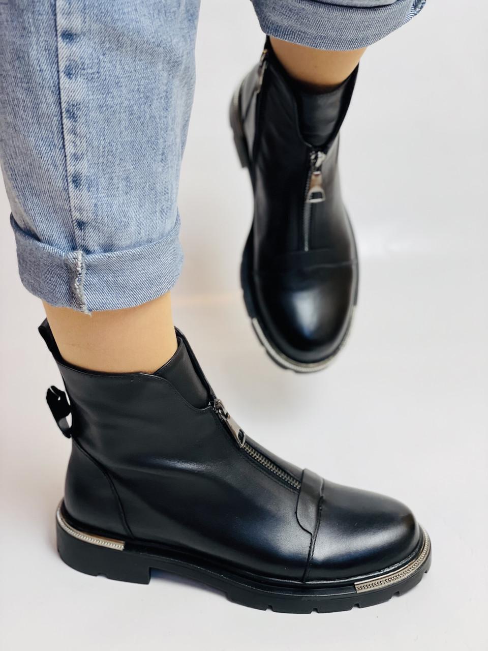 Ботинки женские Farinni осенние р. 37 24 см Белый (2680)